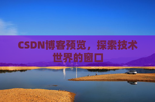 CSDN博客预览，探索技术世界的窗口